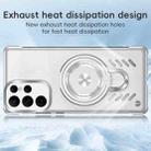 For Samsung Galaxy S23 Ultra 5G Ice Sense Series Graphene Cooling MagSafe Holder Phone Case(Silver) - 3