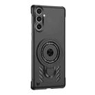 For Samsung Galaxy S24+ 5G Ice Sense Series Graphene Cooling MagSafe Holder Phone Case(Black) - 2
