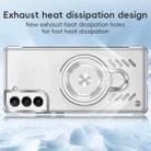 For Samsung Galaxy S22+ 5G Ice Sense Series Graphene Cooling MagSafe Holder Phone Case(Silver) - 3