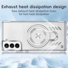 For Samsung Galaxy S21 5G Ice Sense Series Graphene Cooling MagSafe Holder Phone Case(Silver) - 3