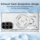 For Samsung Galaxy S25 Ultra 5G Ice Sense Series Graphene Cooling MagSafe Holder Phone Case(Black) - 3