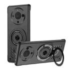 For Huawei Mate 60 Ice Sense Series Graphene Cooling MagSafe Holder Phone Case(Black) - 1