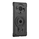 For Huawei Mate 60 Ice Sense Series Graphene Cooling MagSafe Holder Phone Case(Black) - 2