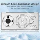 For Huawei Mate 60 Ice Sense Series Graphene Cooling MagSafe Holder Phone Case(Black) - 3