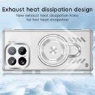 For Xiaomi 15 Ice Sense Series Graphene Cooling MagSafe Holder Phone Case(Silver) - 3
