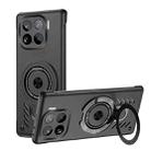 For Xiaomi 15 Ice Sense Series Graphene Cooling MagSafe Holder Phone Case(Black) - 1