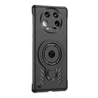 For Xiaomi 14 Ultra Ice Sense Series Graphene Cooling MagSafe Holder Phone Case(Black) - 2