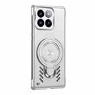 For Xiaomi 14 Ice Sense Series Graphene Cooling MagSafe Holder Phone Case(Silver) - 2