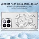 For Xiaomi 14 Ice Sense Series Graphene Cooling MagSafe Holder Phone Case(Silver) - 3