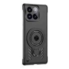 For Xiaomi 14 Ice Sense Series Graphene Cooling MagSafe Holder Phone Case(Black) - 2