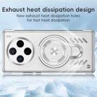 For vivo X200 Ice Sense Series Graphene Cooling MagSafe Holder Phone Case(Silver) - 3
