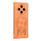 For vivo X200 Pro Ice Sense Series Graphene Cooling MagSafe Holder Phone Case(Orange) - 2