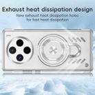 For vivo X200 Pro Ice Sense Series Graphene Cooling MagSafe Holder Phone Case(Silver) - 3