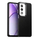 For OPPO A80 5G Carbon Fiber Series IMD Phone Case(Black) - 1