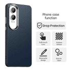 For OPPO K12x Carbon Fiber Series IMD Phone Case(Blue) - 2