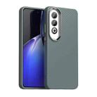 For OPPO K12x 5G India Carbon Fiber Series IMD Phone Case(Grey) - 1