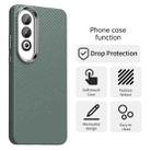 For OPPO K12x 5G India Carbon Fiber Series IMD Phone Case(Grey) - 2