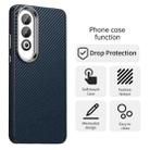 For OPPO K12x 5G India Carbon Fiber Series IMD Phone Case(Blue) - 2