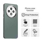 For OPPO Reno12 F 4G Carbon Fiber Series IMD Phone Case(Grey) - 2