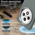 For OPPO Reno12 F 4G Carbon Fiber Series IMD Phone Case(Grey) - 3