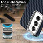 For OPPO Reno12 Pro Global Carbon Fiber Series IMD Phone Case(Blue) - 3