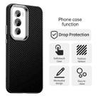 For OPPO Reno12 Global Carbon Fiber Series IMD Phone Case(Black) - 2