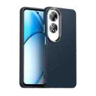 For OPPO A60 Global Carbon Fiber Series IMD Phone Case(Blue) - 1