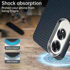 For OPPO A60 Global Carbon Fiber Series IMD Phone Case(Blue) - 3