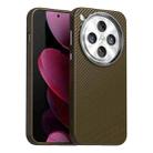 For OPPO Find X8 Carbon Fiber Series IMD Phone Case(Brown) - 1