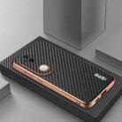 For vivo S20 AZNS Electroplated Edge Carbon Fiber Texture Phone Case(Black) - 2