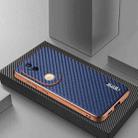 For vivo S20 AZNS Electroplated Edge Carbon Fiber Texture Phone Case(Blue) - 2