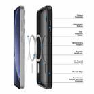 For Samsung Galaxy S25 5G DUX DUCIS Yind Series MagSafe TPU Hybrid PC Phone Case(Black) - 3