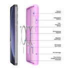 For Samsung Galaxy S25+ 5G DUX DUCIS Yind Series MagSafe TPU Hybrid PC Phone Case(Rose Pink) - 3
