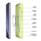 For Samsung Galaxy S25+ 5G DUX DUCIS Yind Series MagSafe TPU Hybrid PC Phone Case(Lime Green) - 3