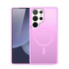 For Samsung Galaxy S25 Ultra 5G DUX DUCIS Yind Series MagSafe TPU Hybrid PC Phone Case(Rose Pink) - 1