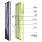For Samsung Galaxy S25 Ultra 5G DUX DUCIS Yind Series MagSafe TPU Hybrid PC Phone Case(Lime Green) - 3