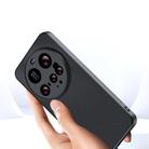 For Xiaomi 15 Ultra Ultra-thin Plain Skin Leather Phone Case(Black) - 2