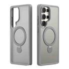 For Samsung Galaxy S25 Ultra 5G DUX DUCIS Yind Series MagSafe TPU Hybrid PC Phone Case with Stand(Grey) - 2