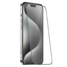 For iPhone 15 Pro Max JOYROOM Knight Series 2.5D Full Screen HD Tempered Glass Film - 1