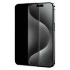 For iPhone 15 Pro Max JOYROOM Knight Series 2.5D Full Screen Privacy Tempered Film - 1