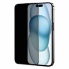 For iPhone 15 Plus JOYROOM Knight Series 2.5D Full Screen Privacy Tempered Film - 1