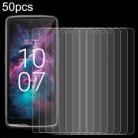 For Crosscall Stellar-M6 50pcs 3D 0.3mm Fine Hole High Aluminum Tempered Glass Film - 1