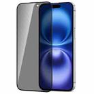 For iPhone 16 / 15 JOYROOM Zero Sense Series 2.5D Full Screen Privacy Tempered Glass Film - 1