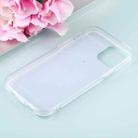 For iPhone 12 mini TPU + Acrylic Luxury Plating Mirror Phone Case Cover(Silver) - 3