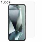 For Oukitel WP35S 10pcs 3D 0.3mm Fine Hole High Aluminum Tempered Glass Film - 1