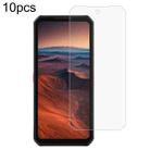 For Oukitel WP56 5G 10pcs 3D 0.3mm Fine Hole High Aluminum Tempered Glass Film - 1