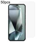 For Oukitel WP35S 50pcs 3D 0.3mm Fine Hole High Aluminum Tempered Glass Film - 1