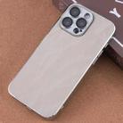 For iPhone 16 Pro Max Electroplating Snowflake PC Hybrid TPU Phone Case(Bark Color) - 1