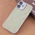 For iPhone 11 Electroplating Snowflake PC Hybrid TPU Phone Case(Light Green) - 1