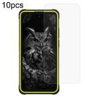 For Ulefone Armor X31 Pro 10pcs 3D 0.3mm Fine Hole High Aluminum Tempered Glass Film - 1